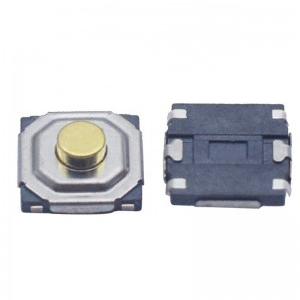 HOT SALE TS5220BA SKQGABE010 EVQPLHA15 50mA 12VDC SMD Button Switch Without ground pad PTS526 SKG15J SMTR2 LFS push button switch 4*4 tactile switch