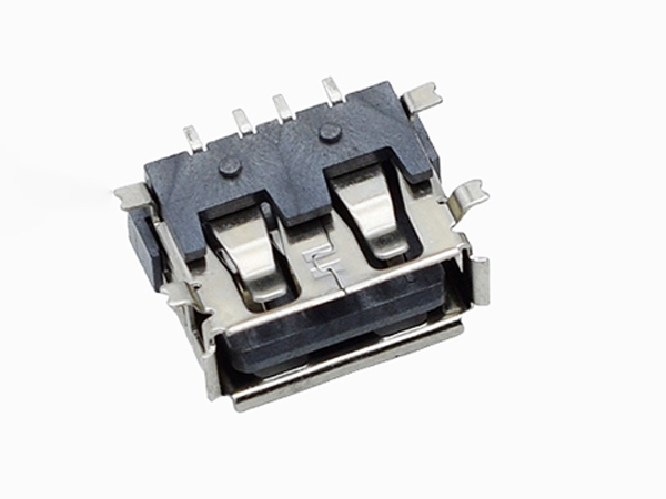 USB connector AF 10.0 Type A female seat SMD type short body wire edge usb socket 6.8mm