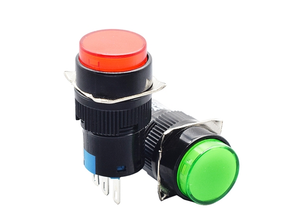 Push button switch AB6-M Jog switch on-off push button switch self-lock/momentary AB6-M inching switch