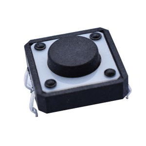 DC 12V 50mA DIP tact switch 12*12 Custom height Plastic cover panel tactile switches