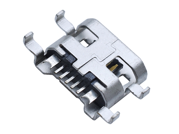 HOT SALE Micro usb connector dip 4 pin Audio Video Adapter 5pin charging interface PCB Converter Female MICRO USB Connector for charge