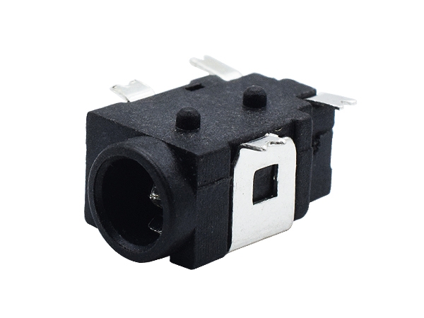 DC031 3.5*1.3MM power adapter connector DC-031 4 pin SMD SMT Power Jack socket