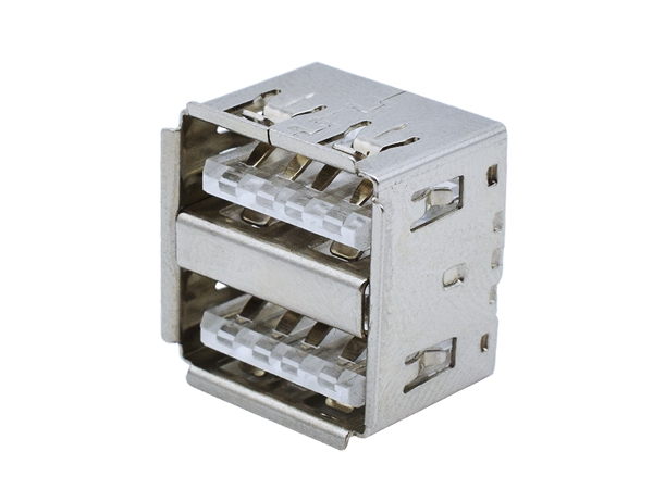 HOT SALE Female double-deck usb connector 10.0