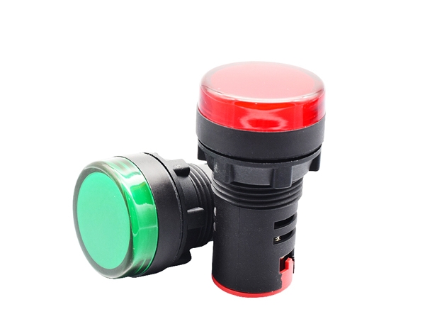 Explosion proof signal lamp red green orange blue white 22mm circular AD16-22DS signal indicator power indicator