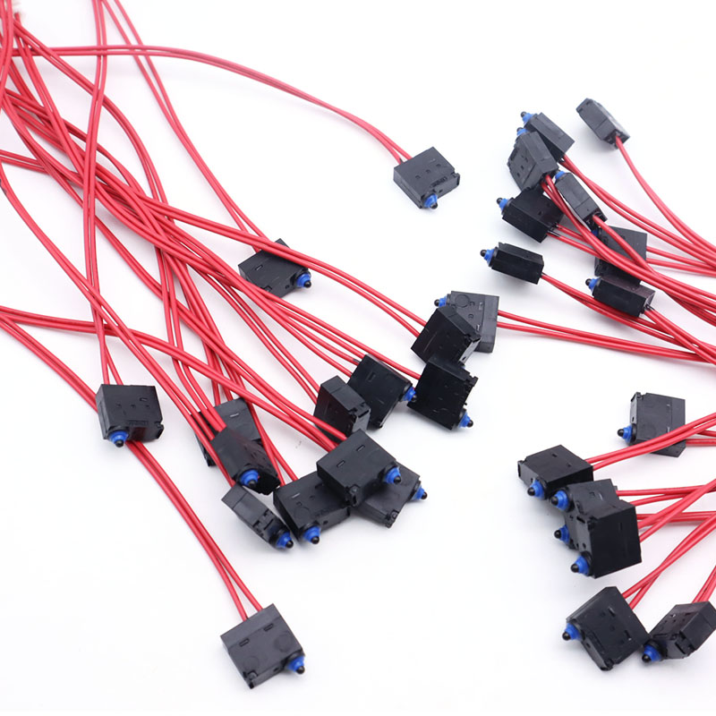 H3-D Home Appliance Floor Sweeper Safety Button Waterproof Micro Switch with cable