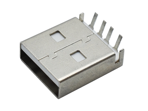 A male 90 degree usb connector USB 2.0 Male A Type USB PCB Connector Plug Male USB Connectors 4Pins