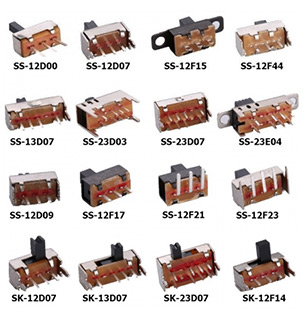 SLIDE SWITCHES SMT & MINIATURE SLIDE SWITCHES-HANXIA TECHNOLOGY