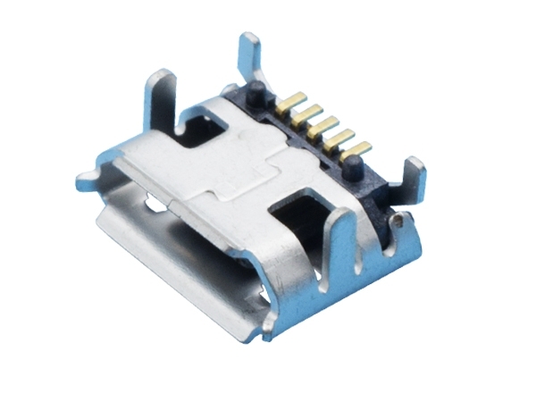 HOT SALE Micro USB connector micro 5 pin DIP USB connector female part miniature usb socket