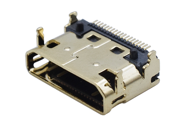 HDMI MINI USB seat Wholesale Female vertical hd mi usb connector