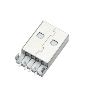 USB AM 180 Degree Sink Connector 4 Pin Plug Pitch 2.0mm 12*4.5*18.75mm USB-TYPE A Male