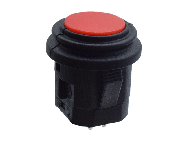 KA7-11/12FLN Mini Red Self-locking Touch On/Off Switch ip65 2 pins Push Button Switch