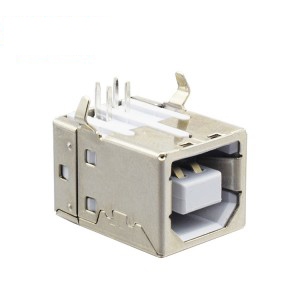 USB Connector B type 1.5A 30V DC female seat BF90 degree 2 pin DIP usb socket
