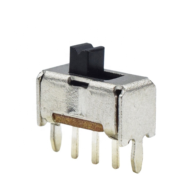 Slide Switch DIP right angle switch SS12D07 with two position 3 pin mini toggle switch for hair dryer