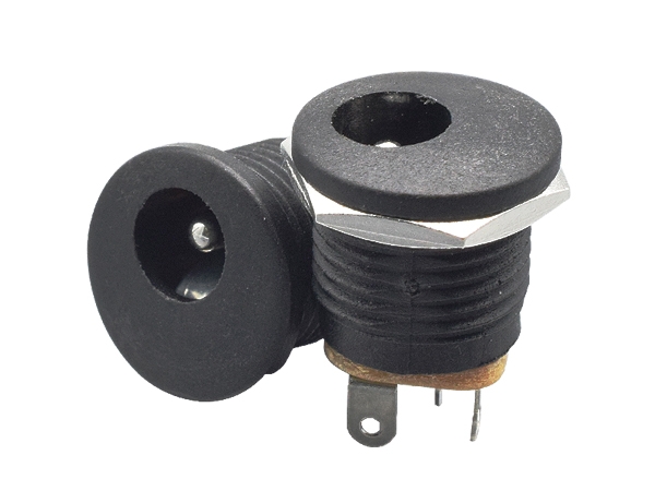 0.5A 30V DC power socket for usb board dc connector DC-022 3 pin DC socket with screw